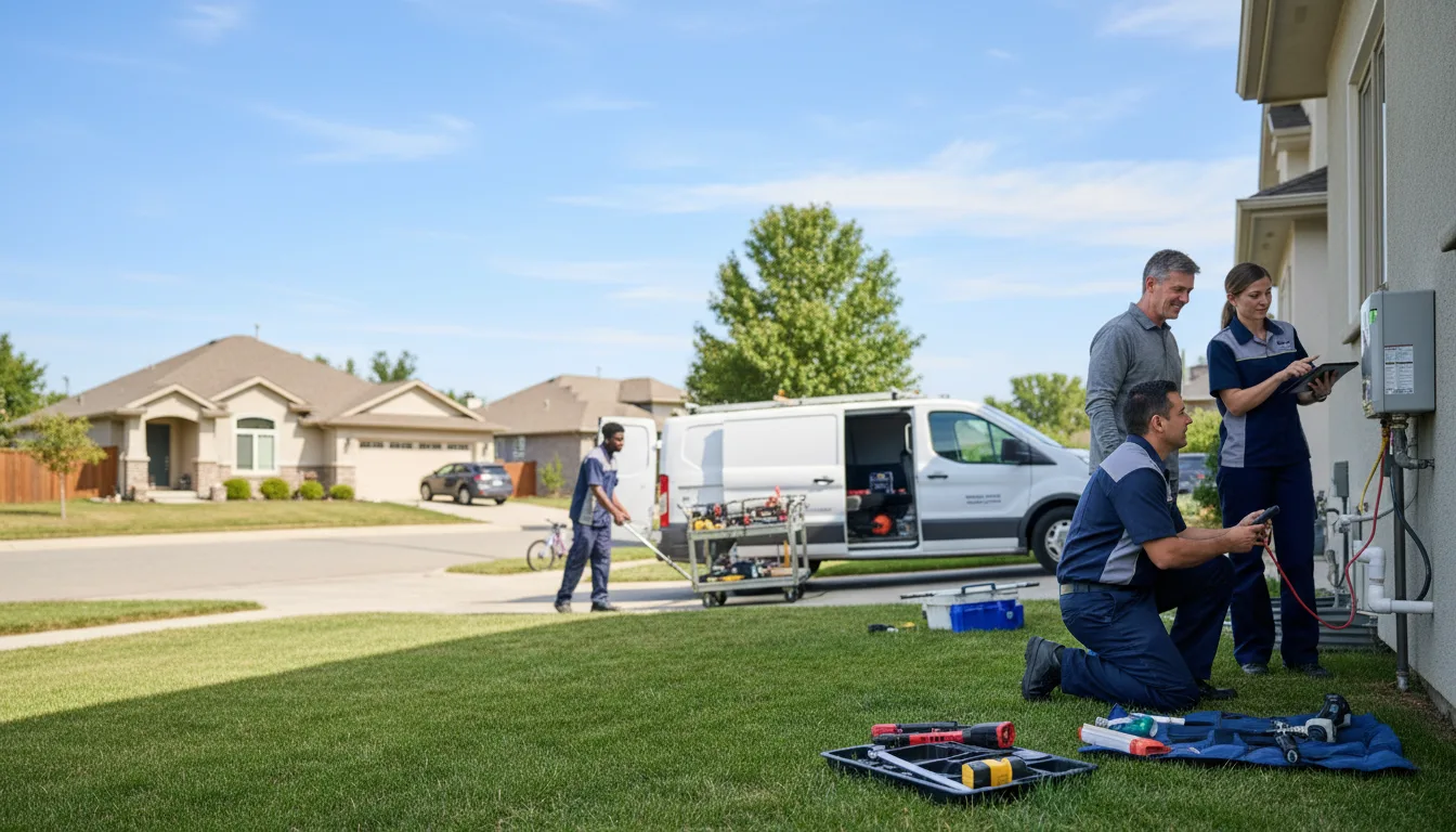 Tankless water heater service in Lambsburg, VA